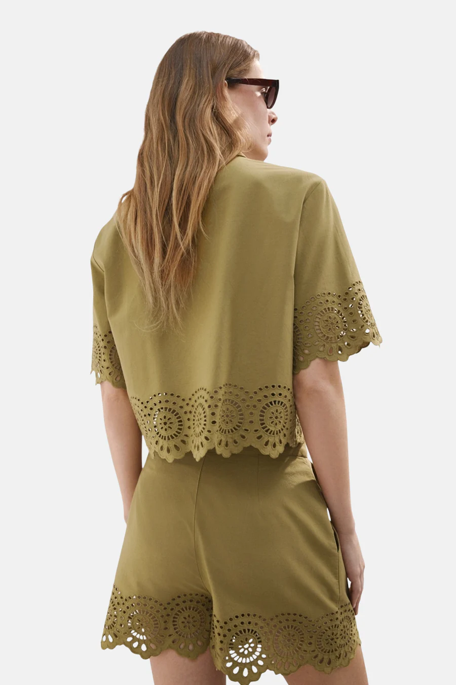 Short - khaki - Image 3