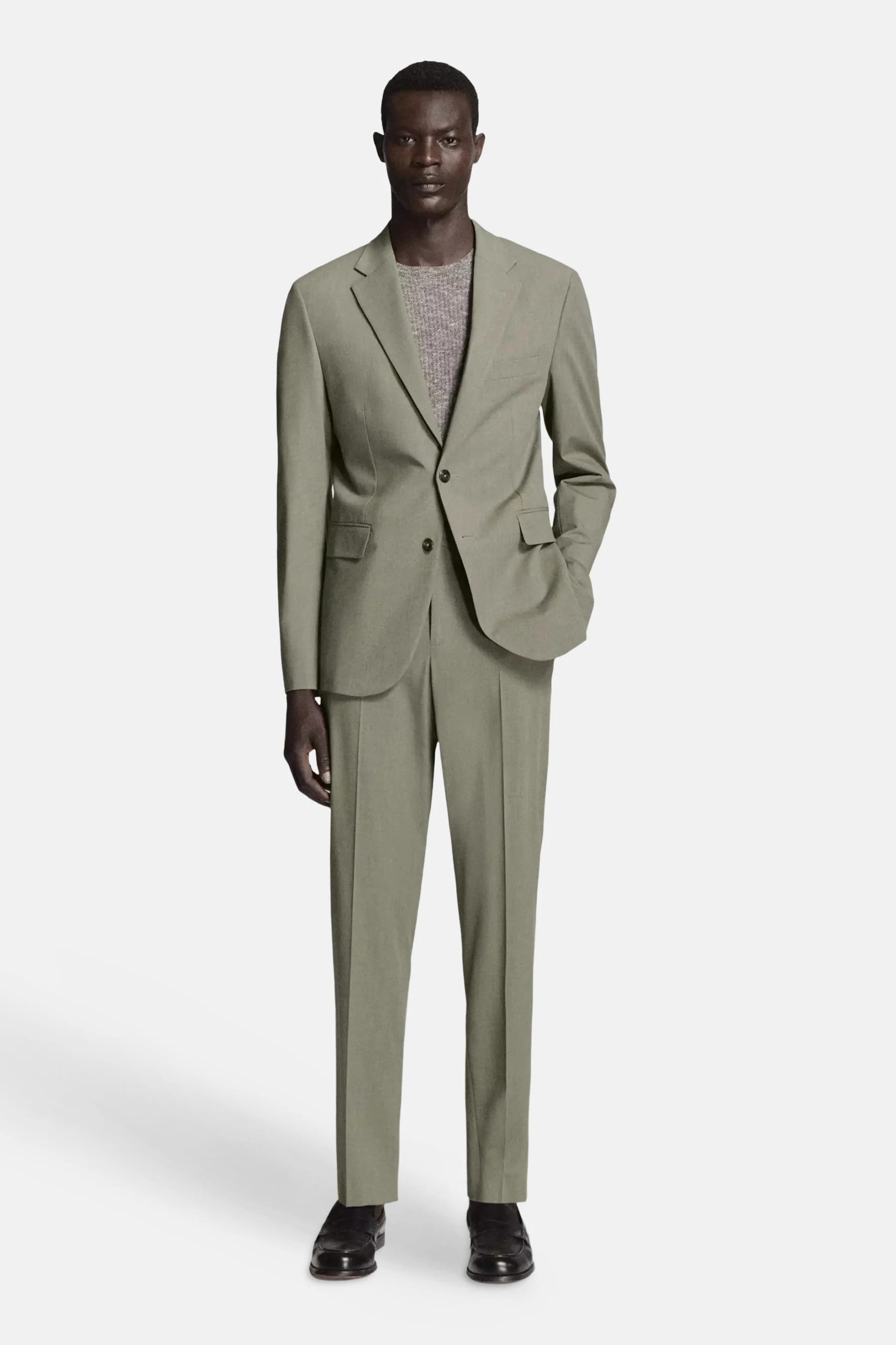 Blazer groen - MANGO - Image 2