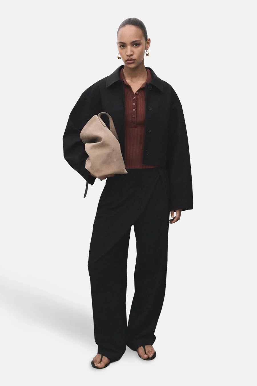 Blazer zwart - MANGO - Image 2