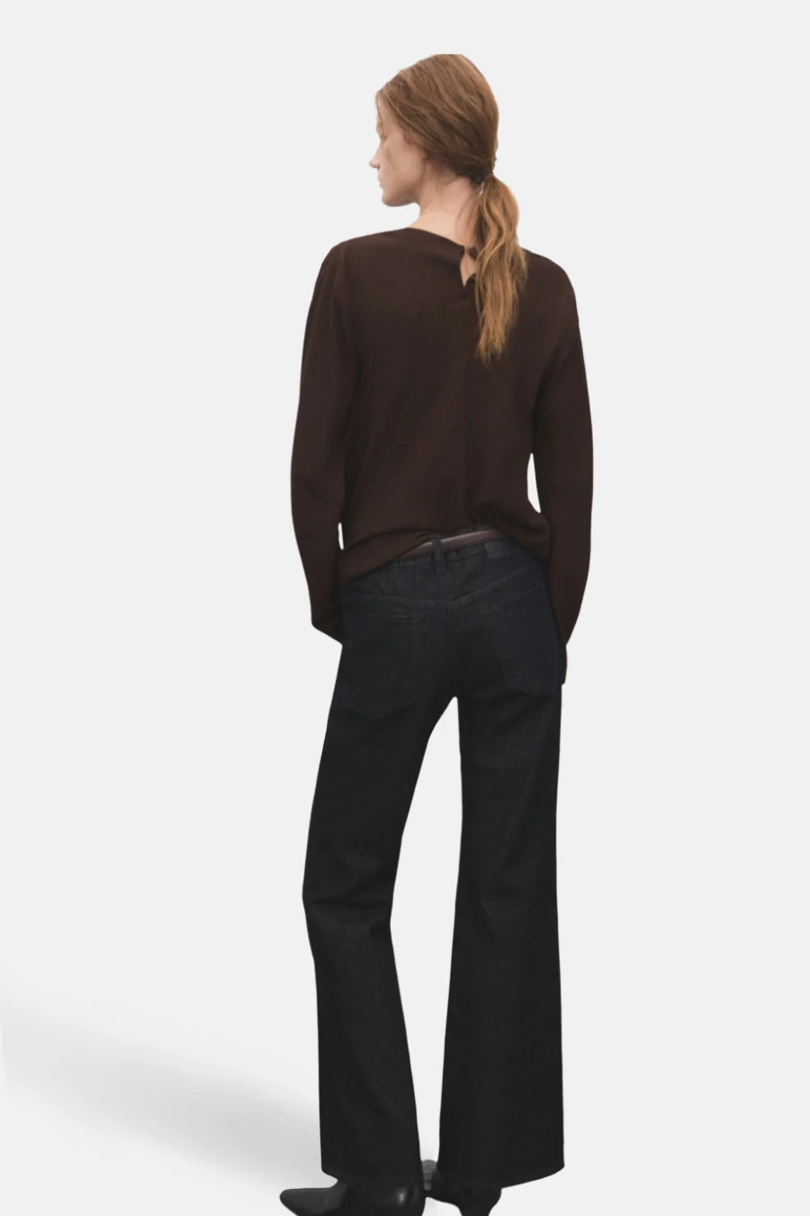 Blouse met lange mouwen - bruin - Image 3