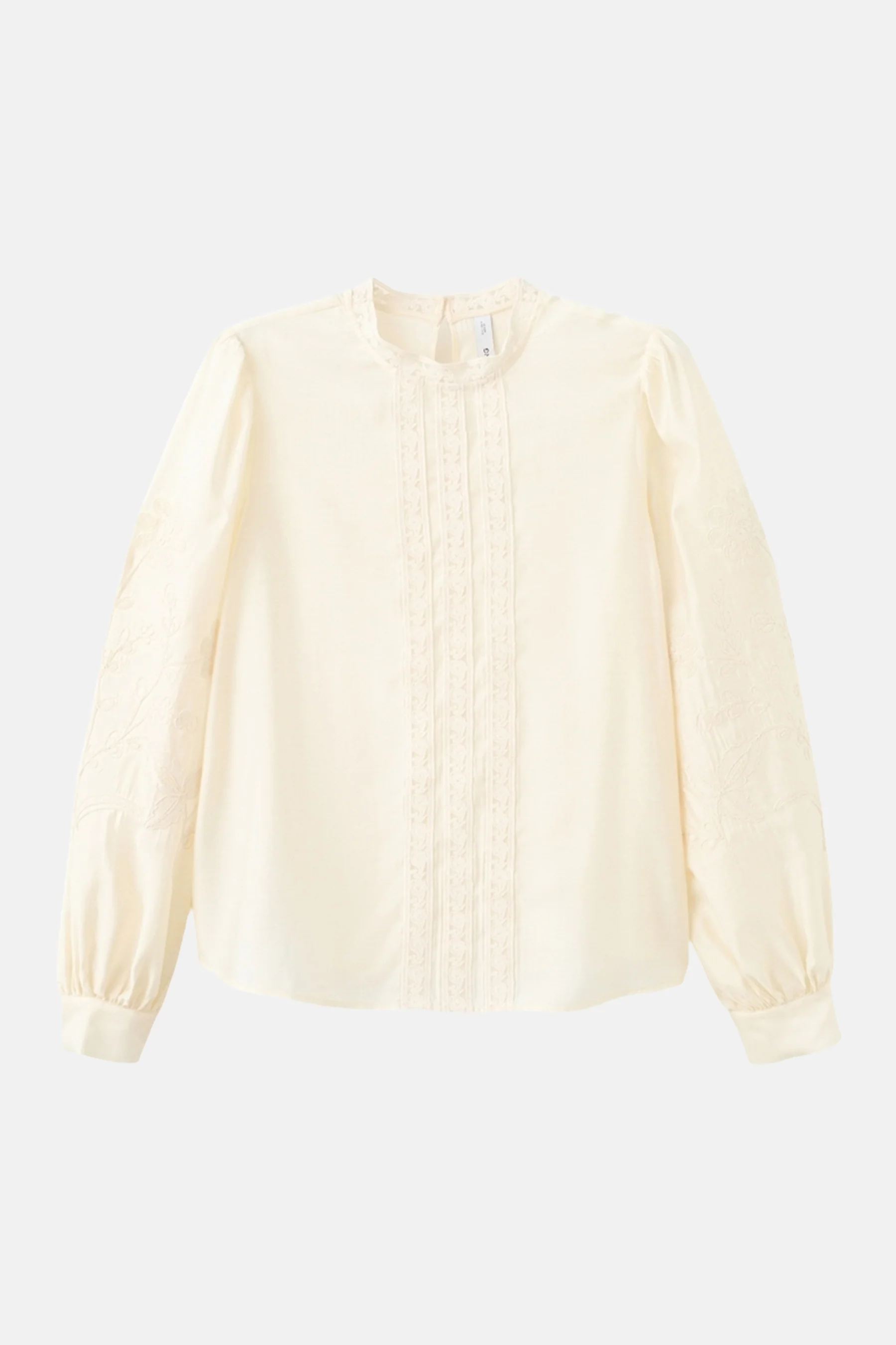 Blouse (lange mouwen) ecru - MANGO - Image 5