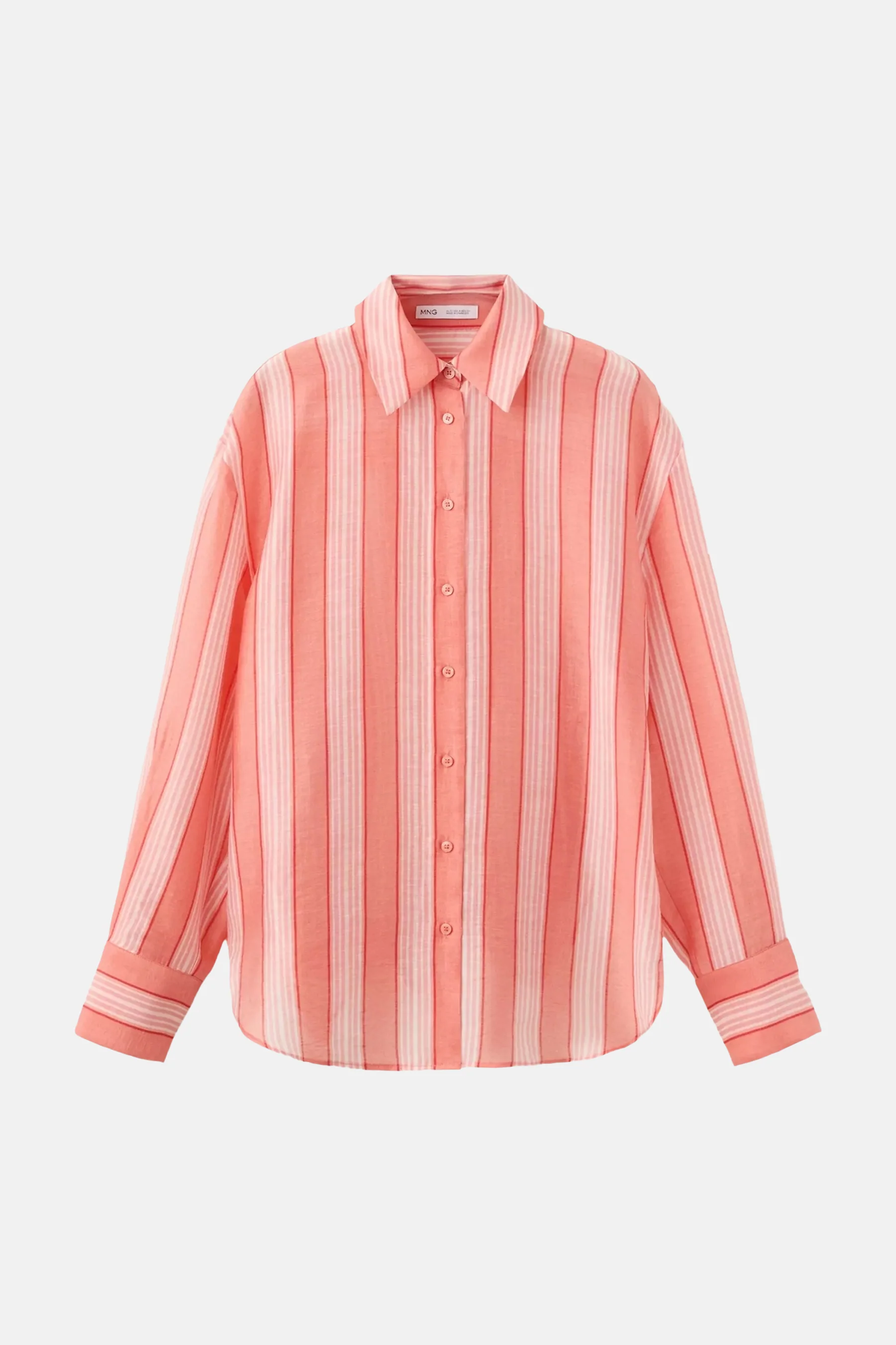 Blouse (lange mouwen) multicolor - MANGO - Image 5