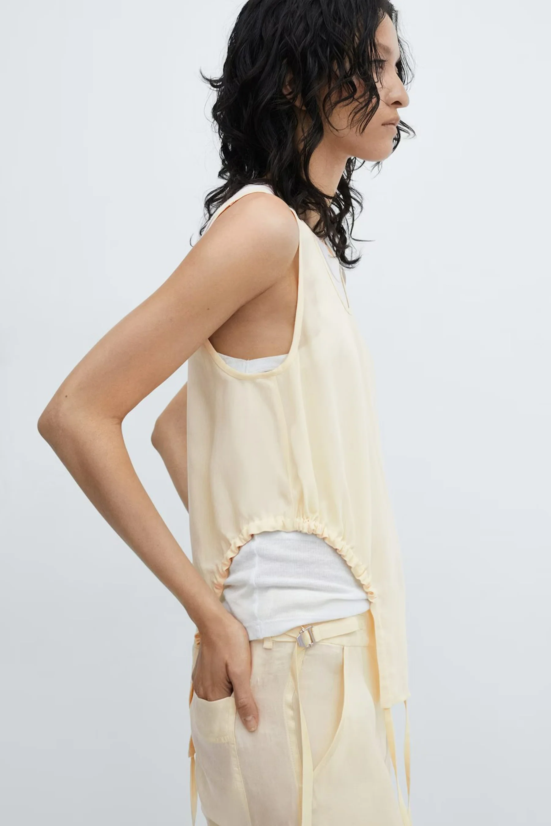 Blouse - beige