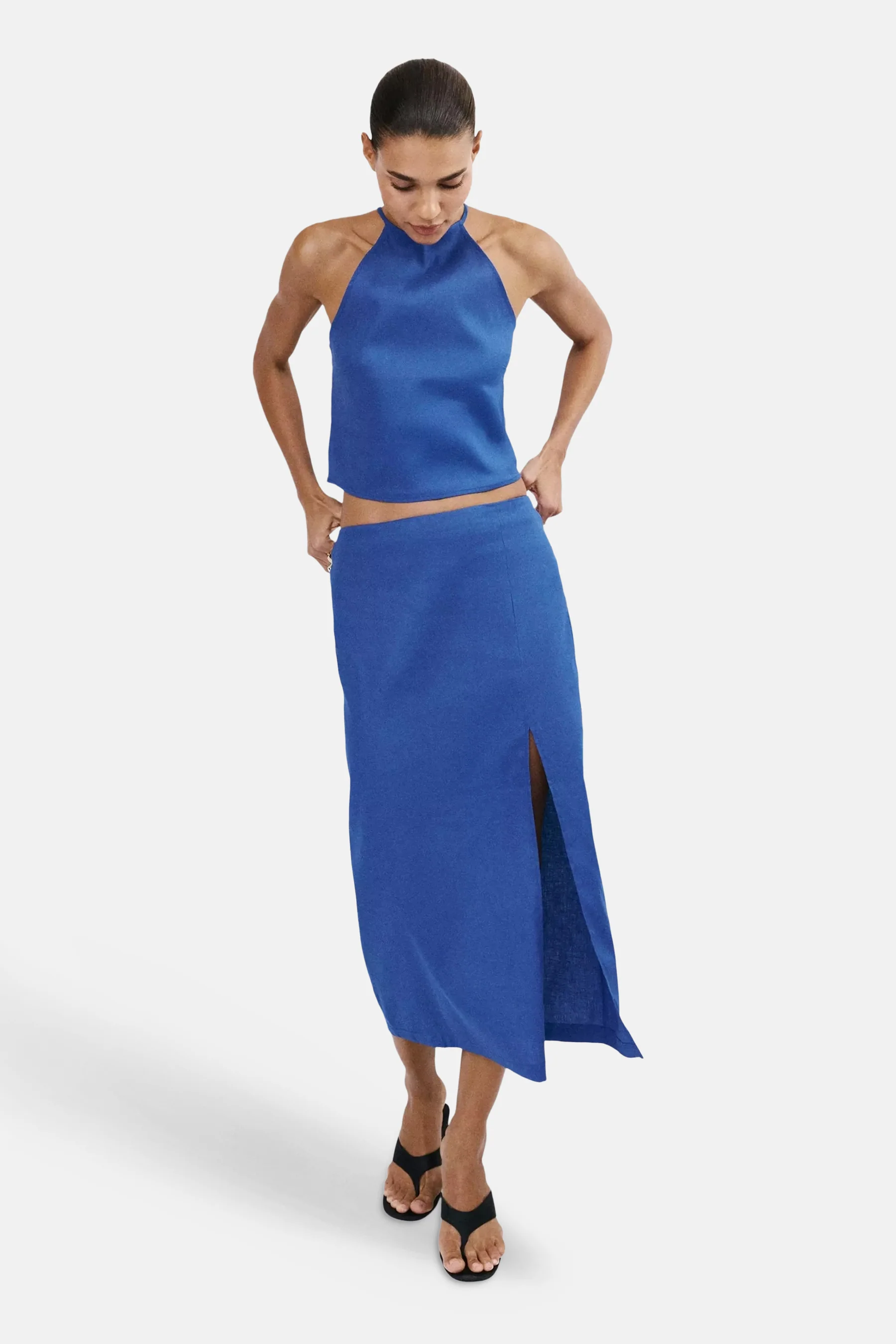 Blouse - blauw - Image 2