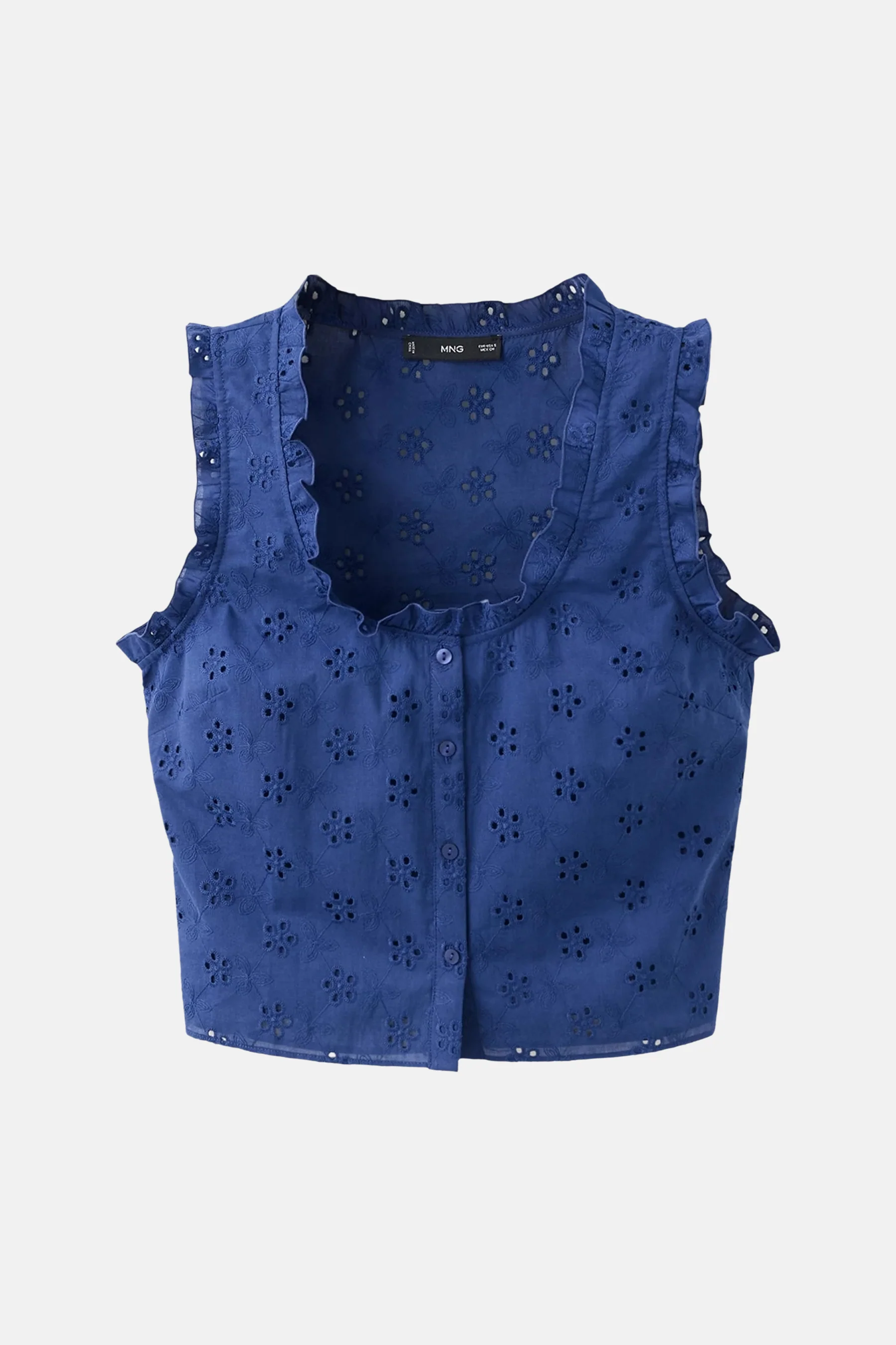 Blouse - blauw - Image 5