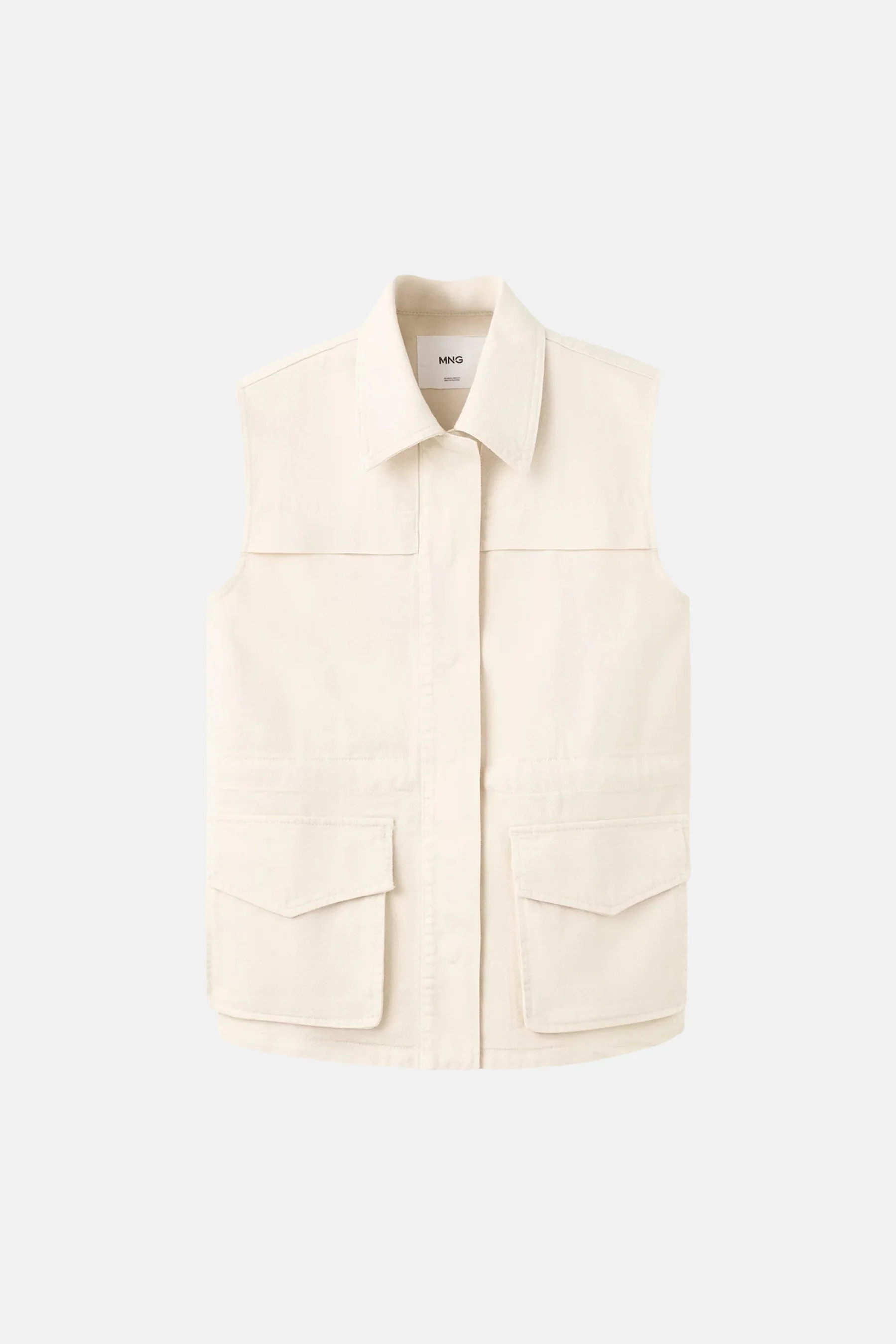Bodywarmer - beige - Image 4