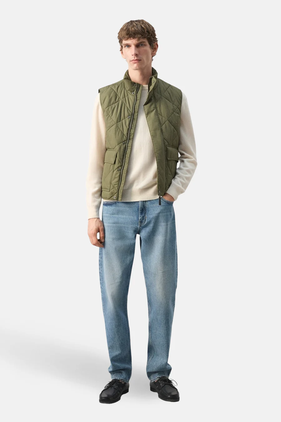 Bodywarmer groen - MANGO - Image 2