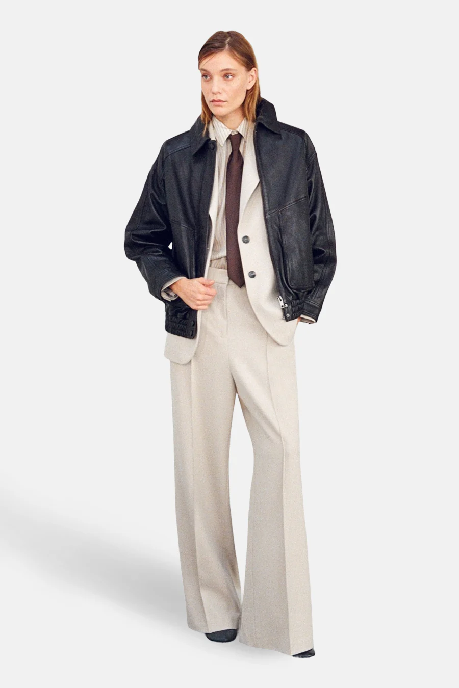Broek - beige