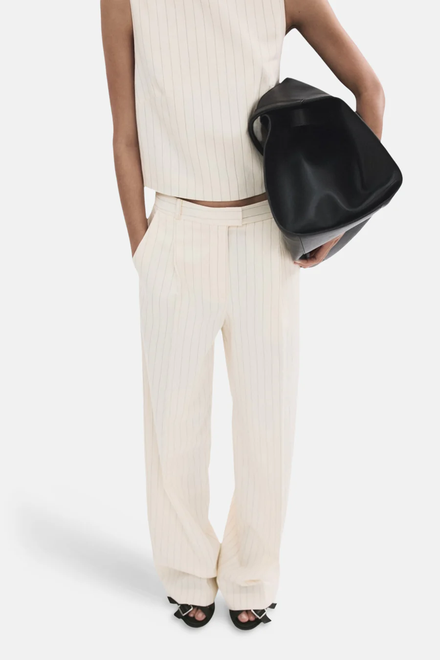 Broek wit - MANGO