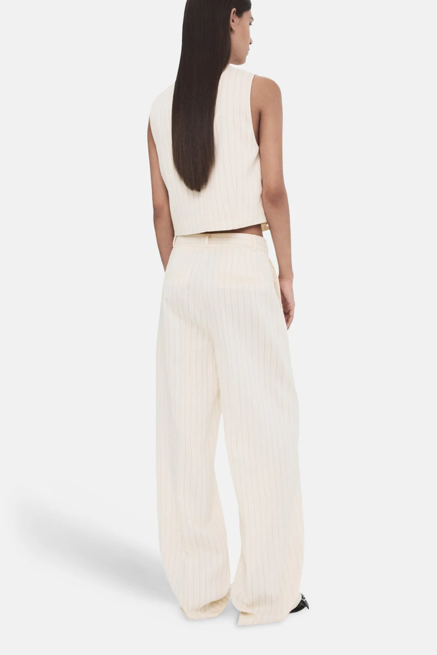 Broek wit - MANGO - Image 3