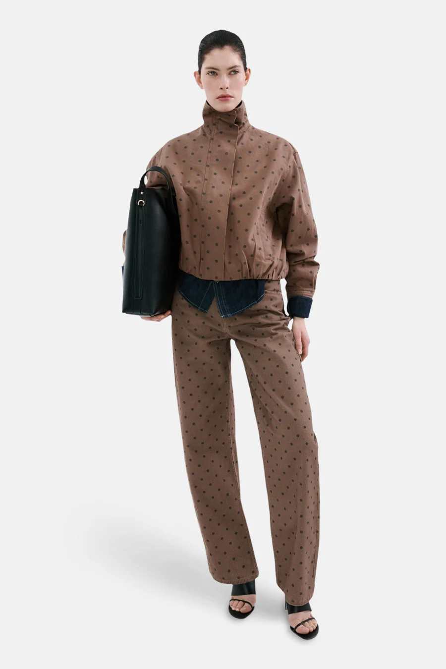 Colored jeans - Bruin - Image 3
