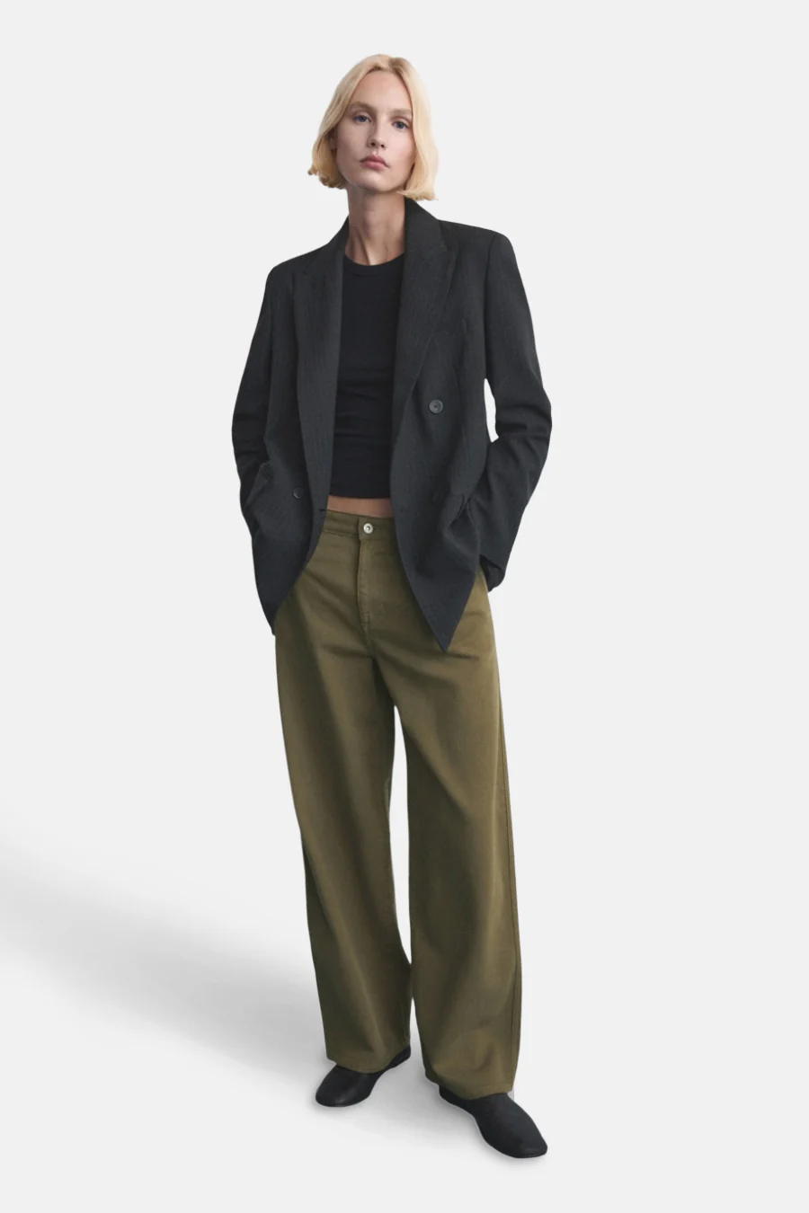 Colored jeans - Kaki - Image 2