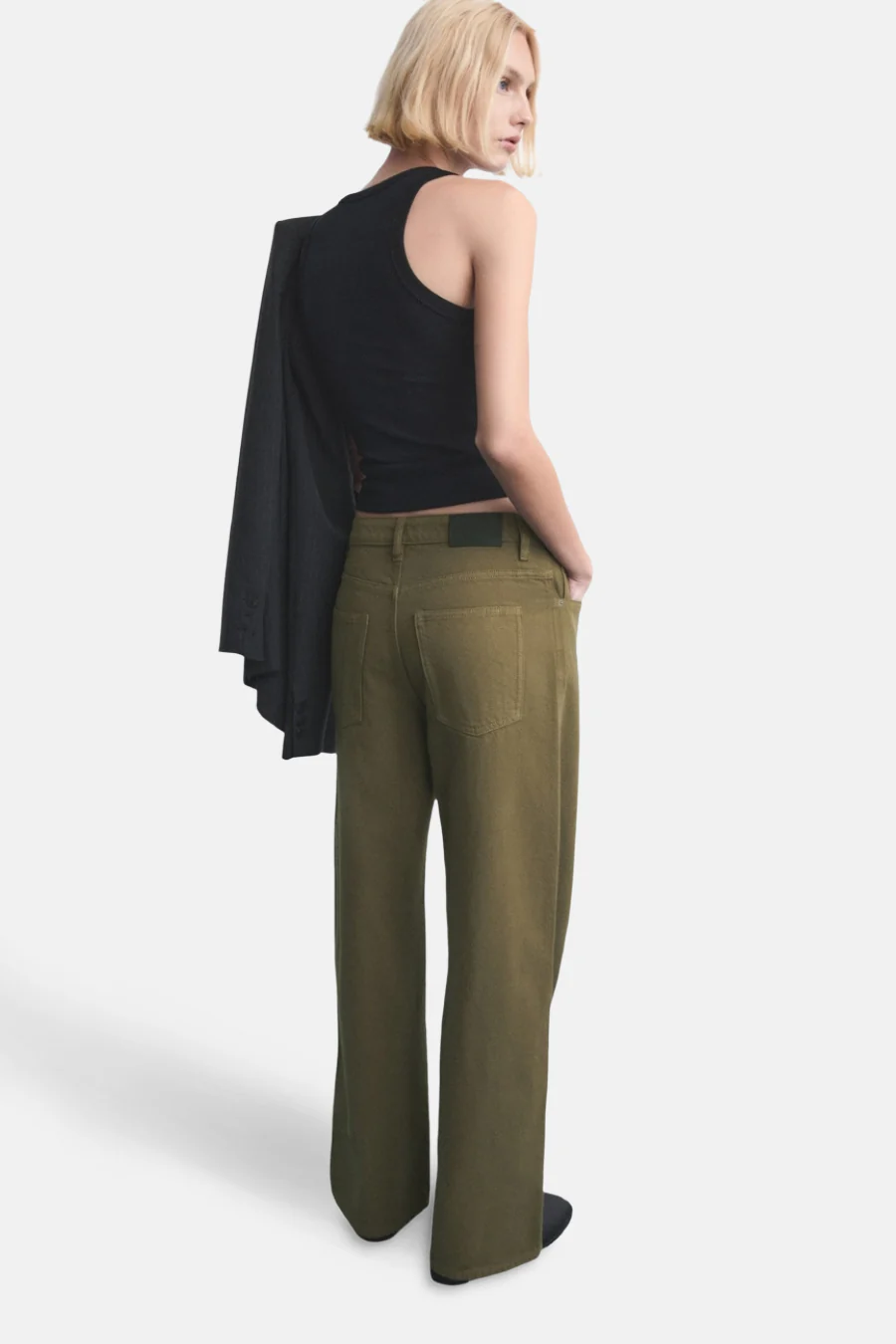 Colored jeans - Kaki - Image 3
