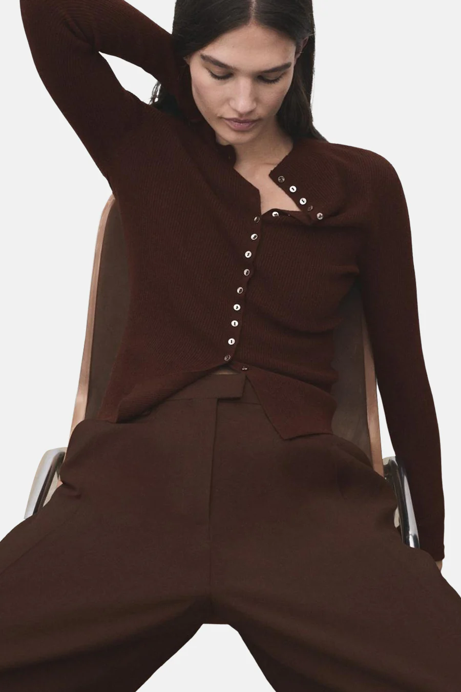 Gilet - bruin - Image 4