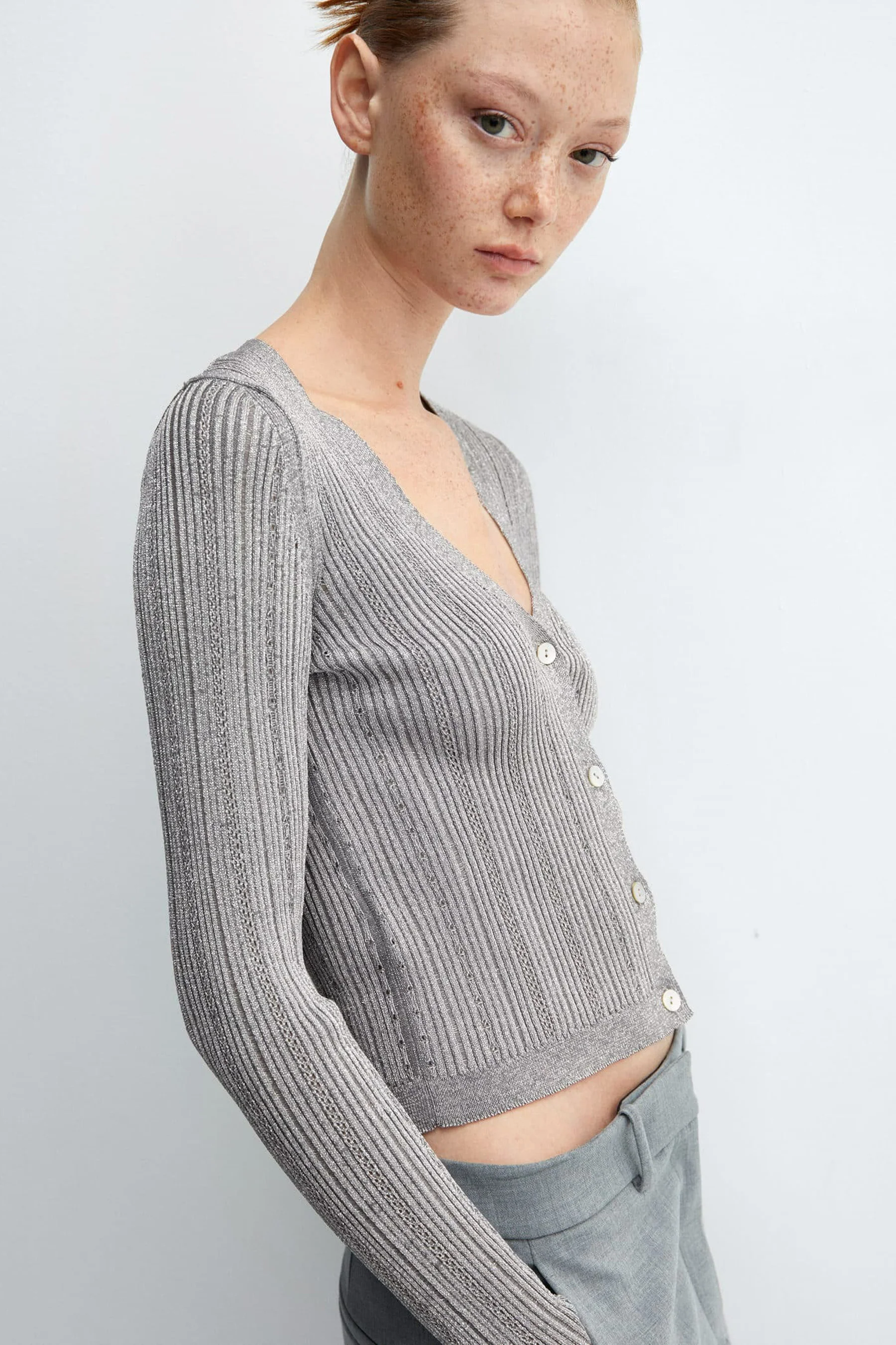 Gilet - zilver - Image 5