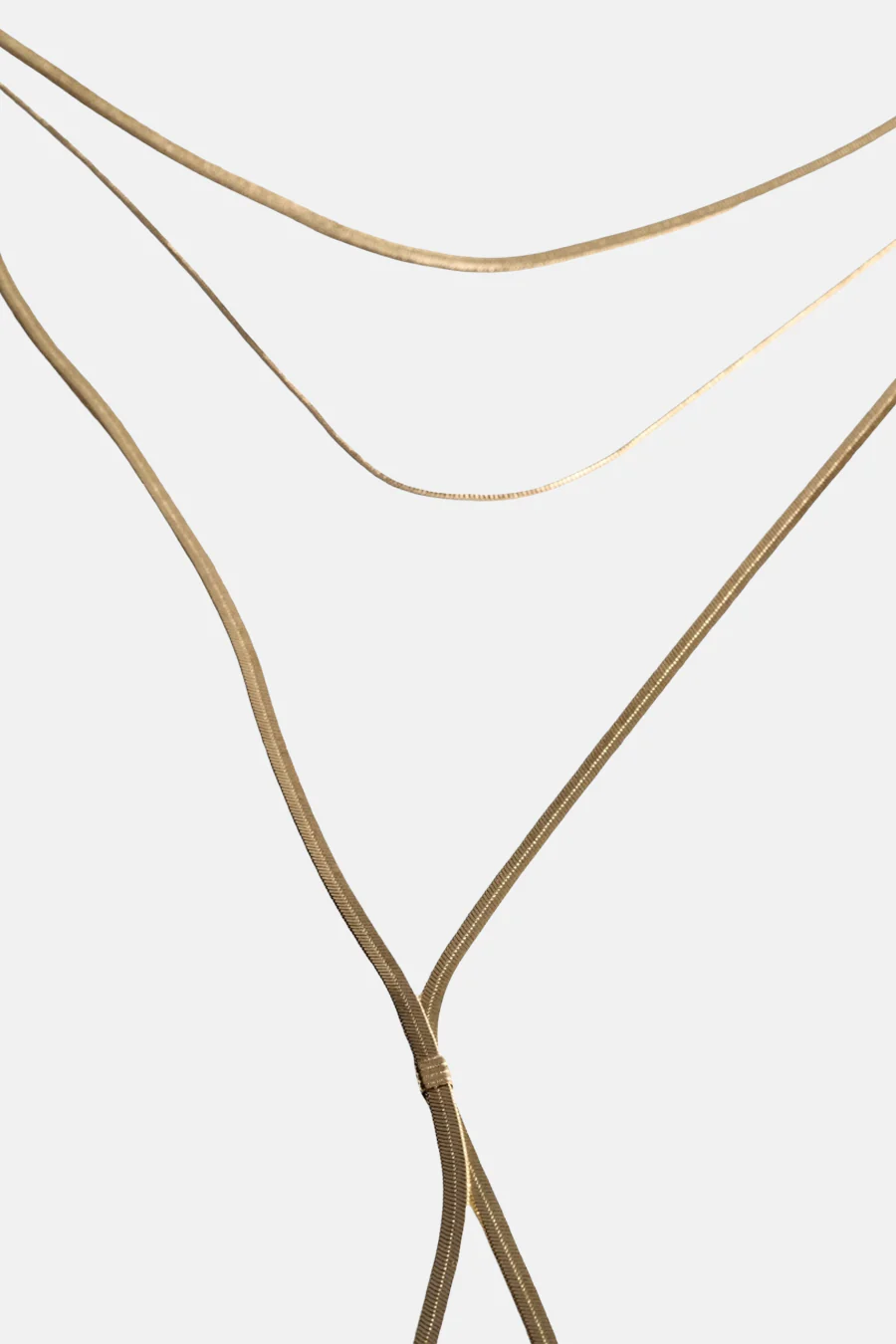 Korte halsketting goud - MANGO - Image 2