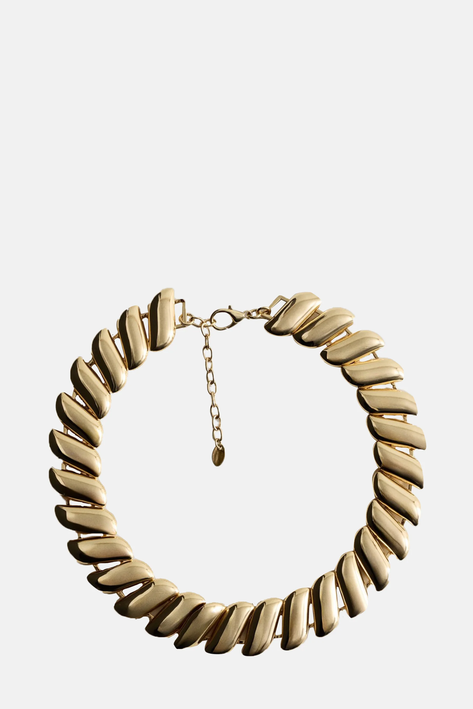 Korte halsketting - goud