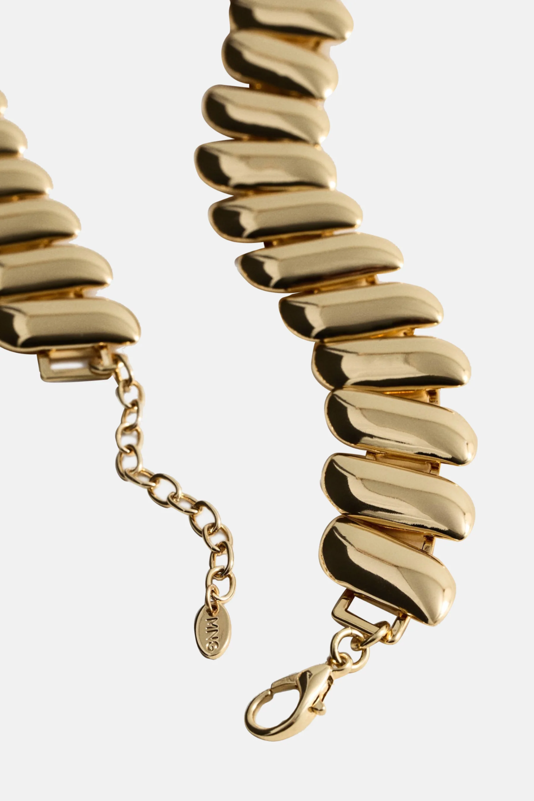 Korte halsketting - goud - Image 3