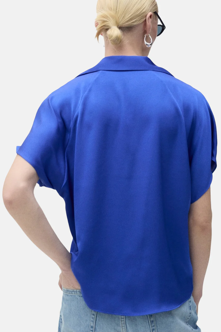 Hemd met korte mouwen - blauw - Image 3