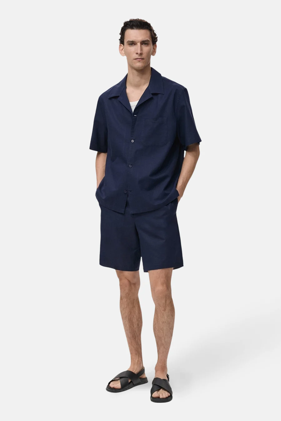 Hemd met korte mouwen - blauw - Image 2