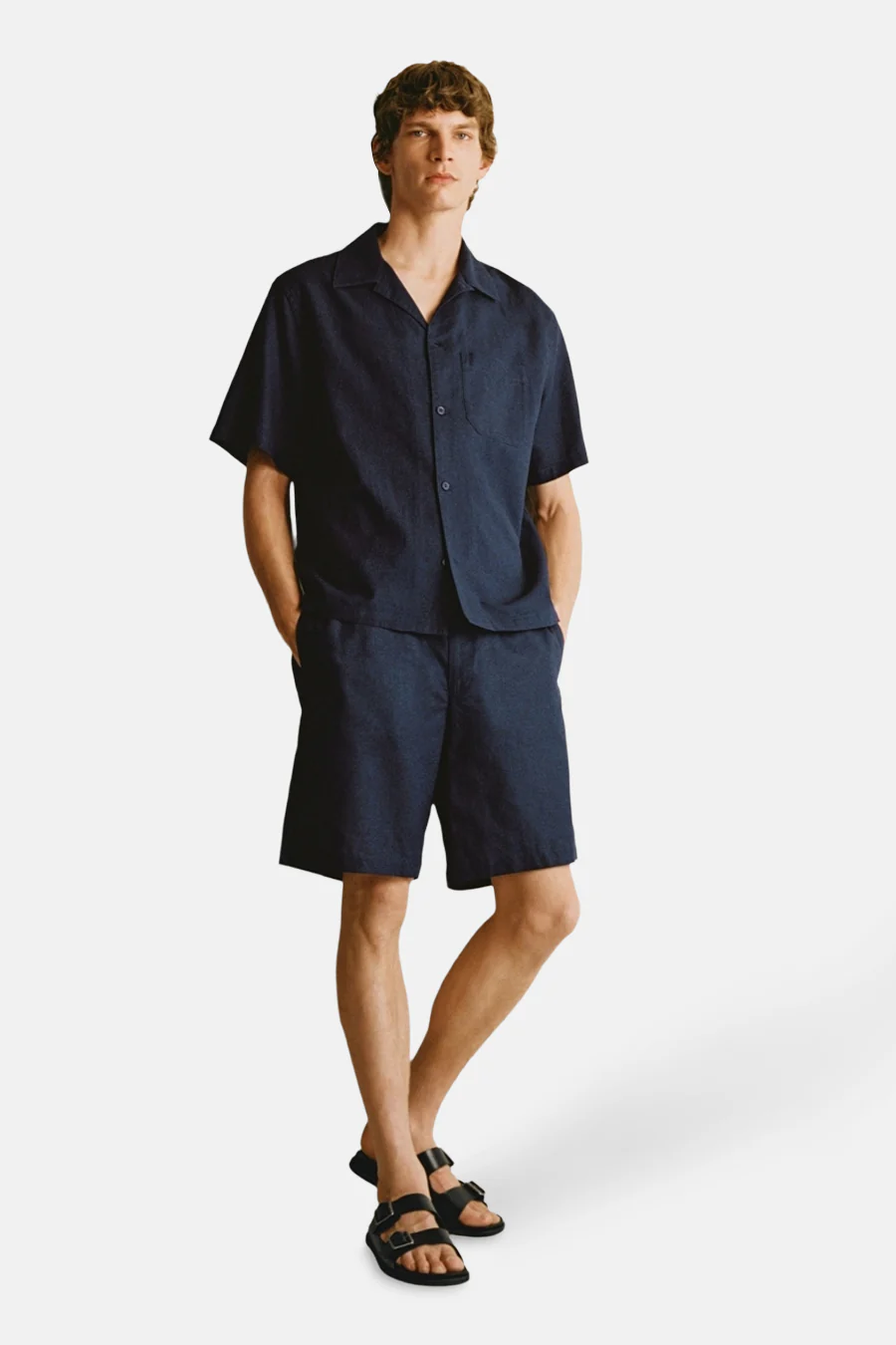 Hemd met korte mouwen - blauw - Image 5