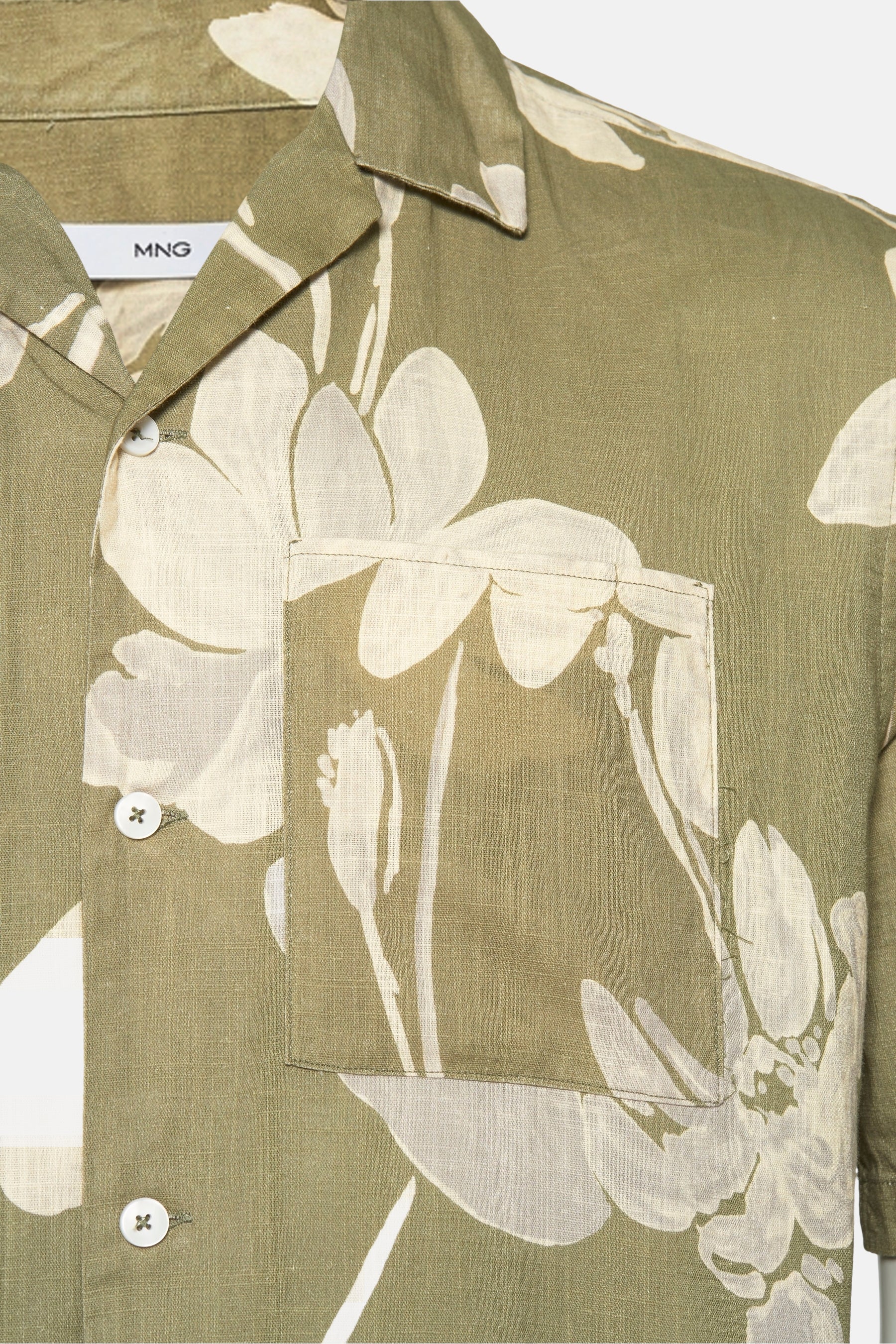 Hemd met korte mouwen - groen - Image 3