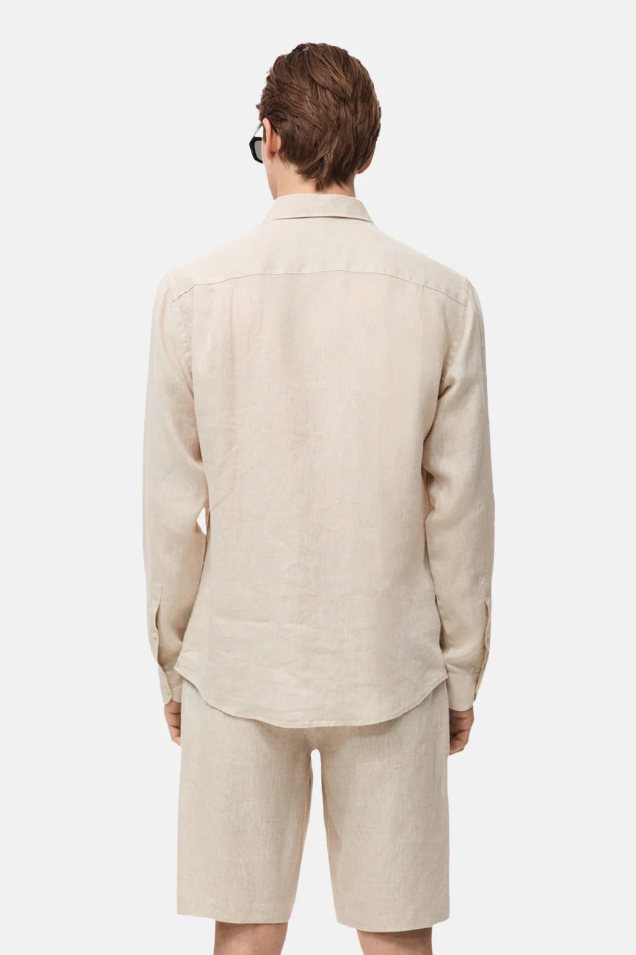 Hemd met lange mouwen - beige - Image 3