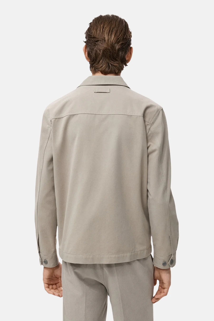 Hemd (lange mouwen) beige - MANGO - Image 3