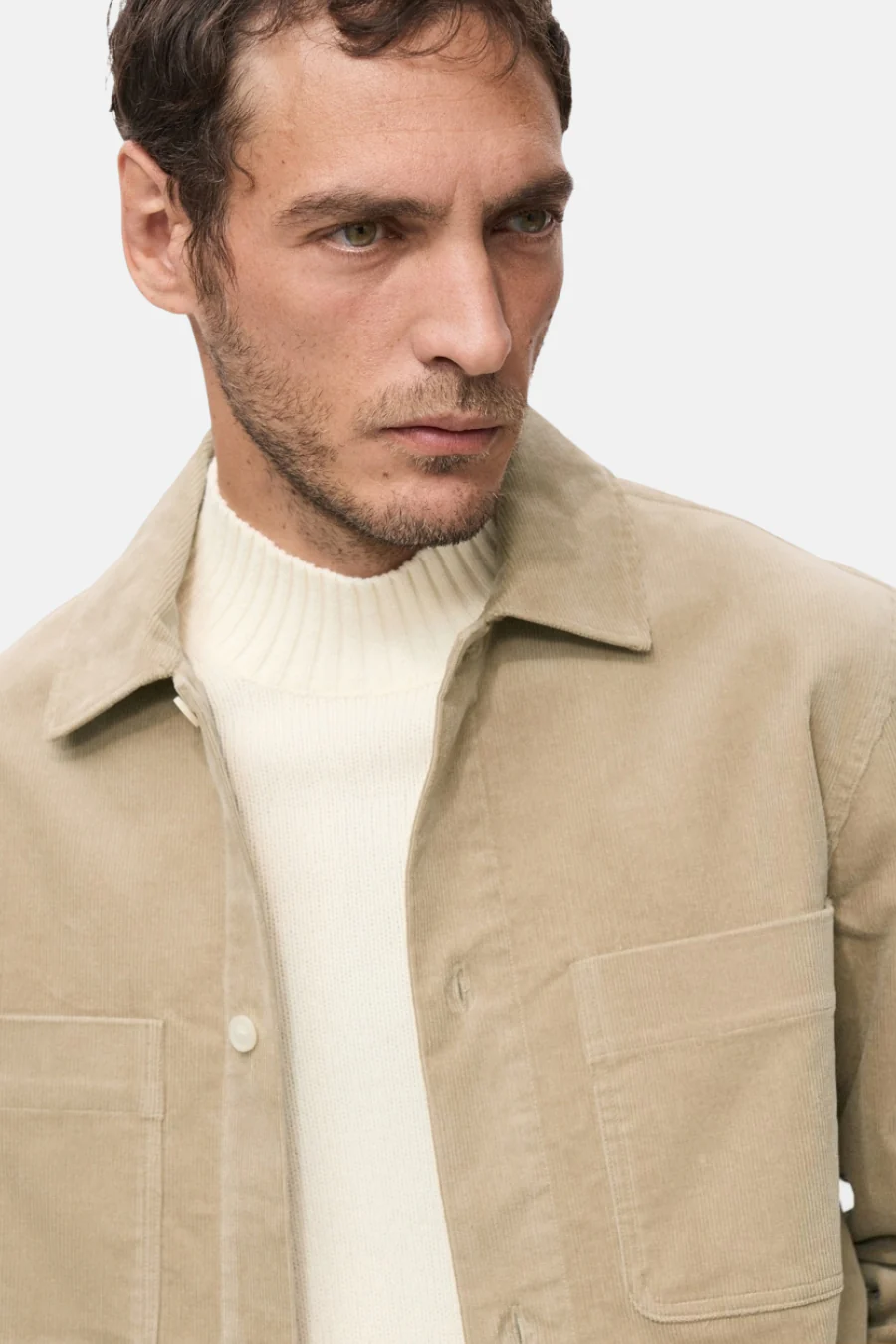 Hemd met lange mouwen - beige - Image 4