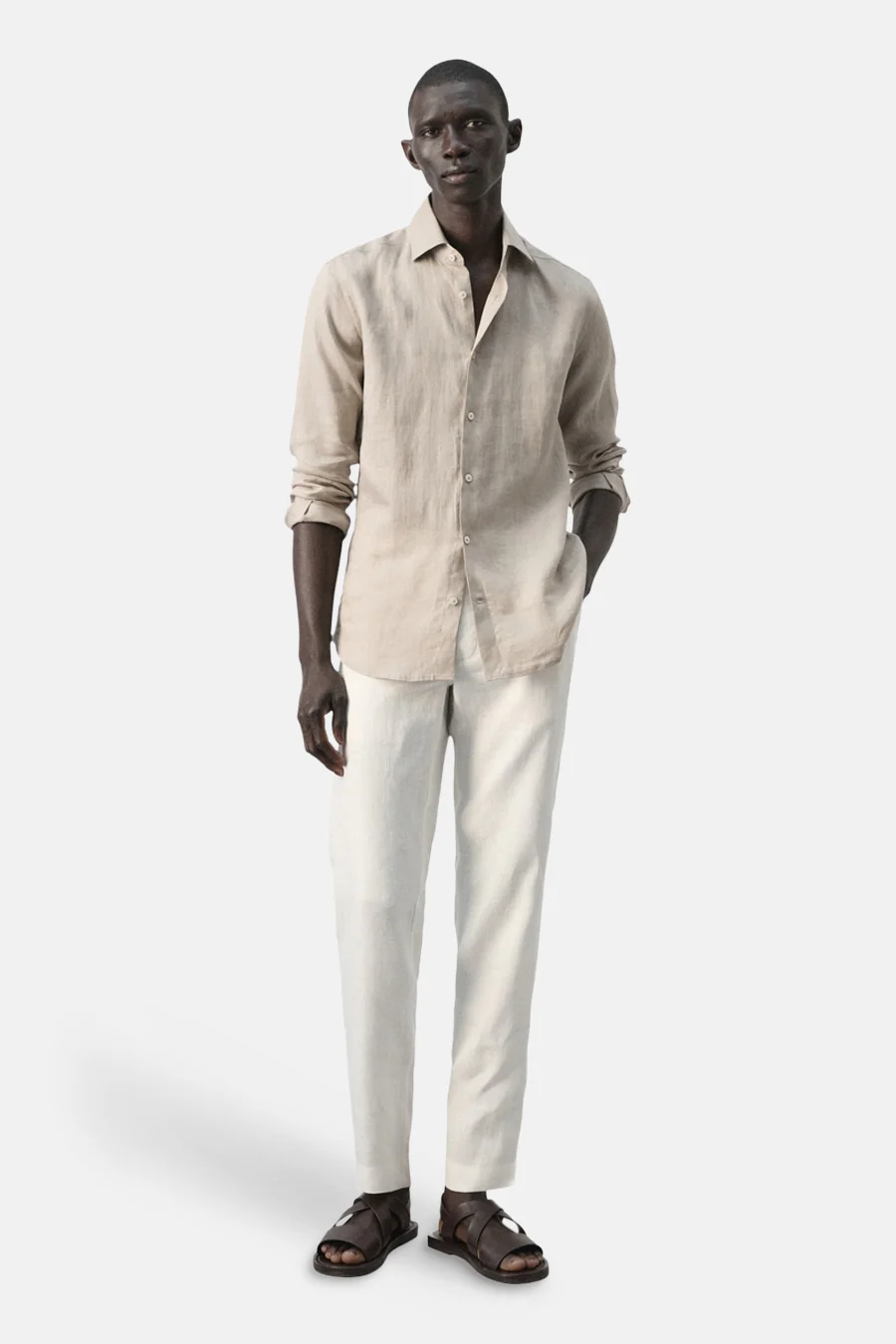 Hemd - Beige - Image 2