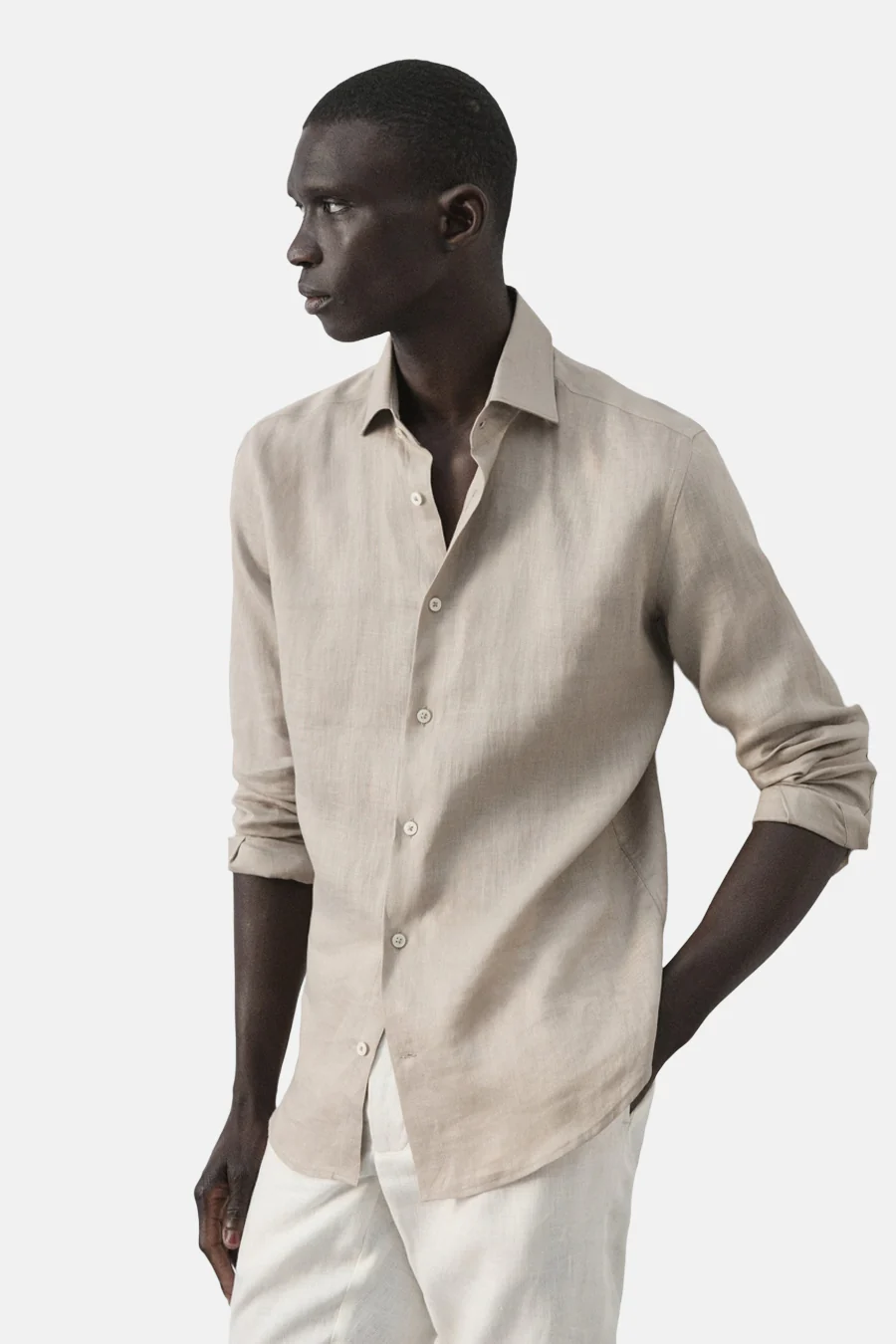 Hemd - Beige - Image 5