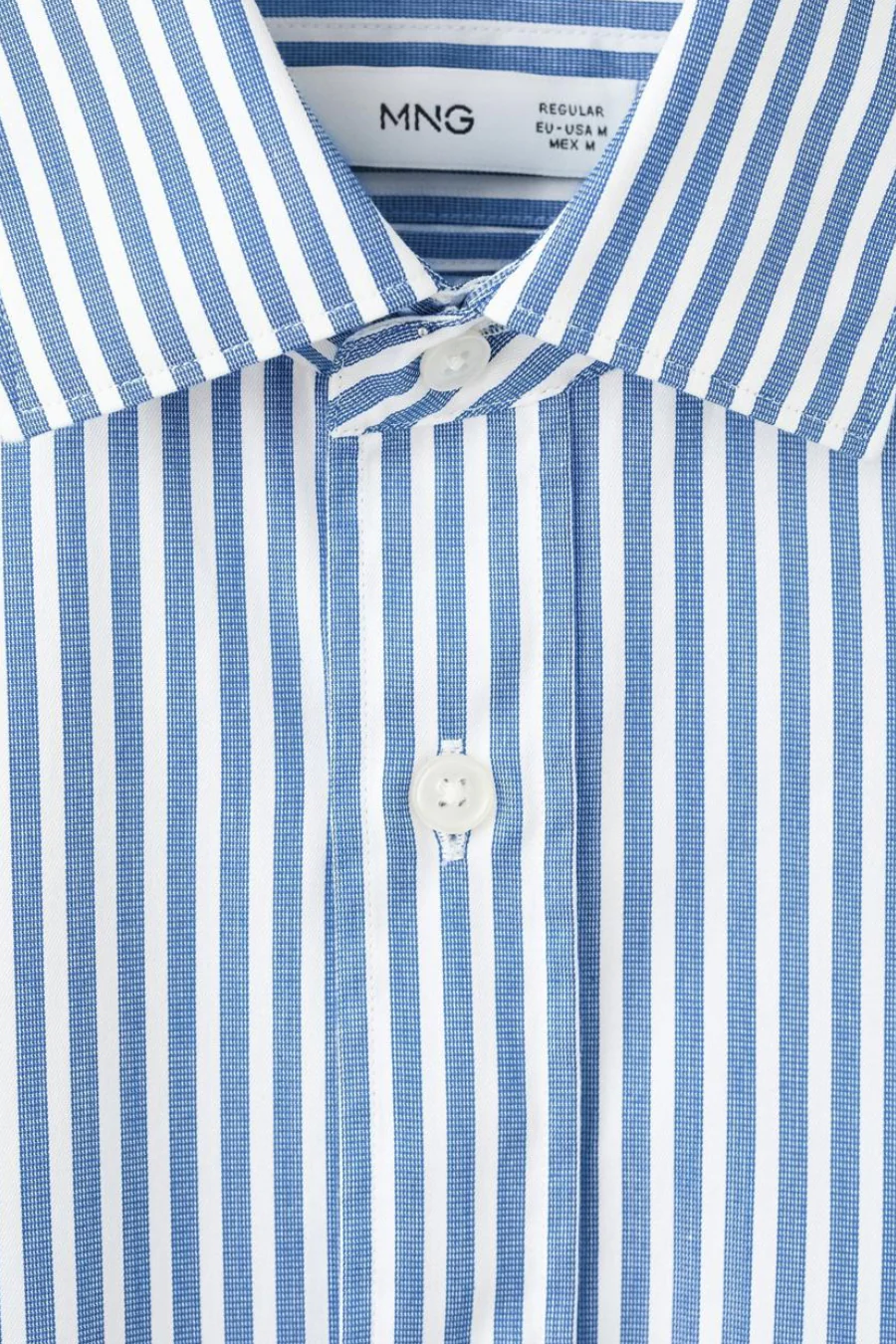 Hemd met lange mouwen - blauw - Image 5