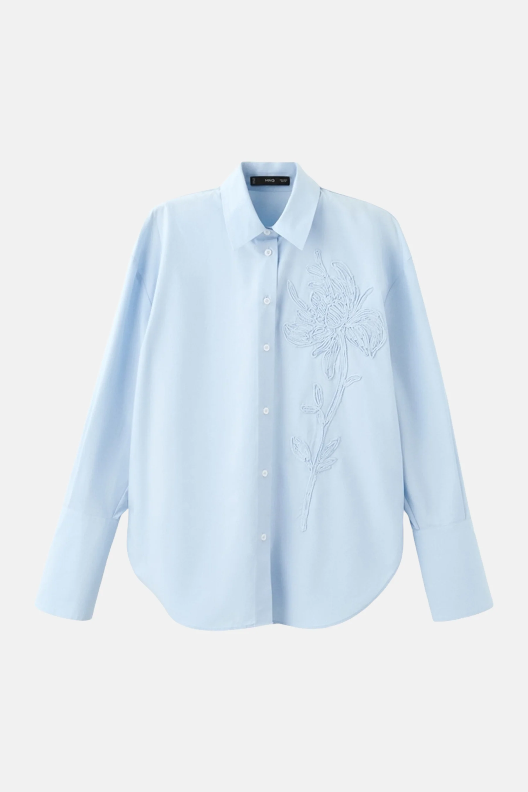 Hemd met lange mouwen - blauw