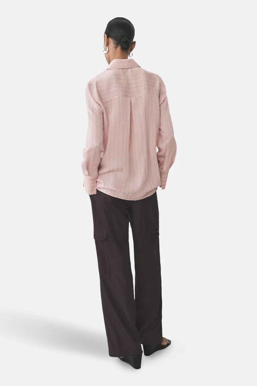 Hemd met lange mouwen - roze - Image 3
