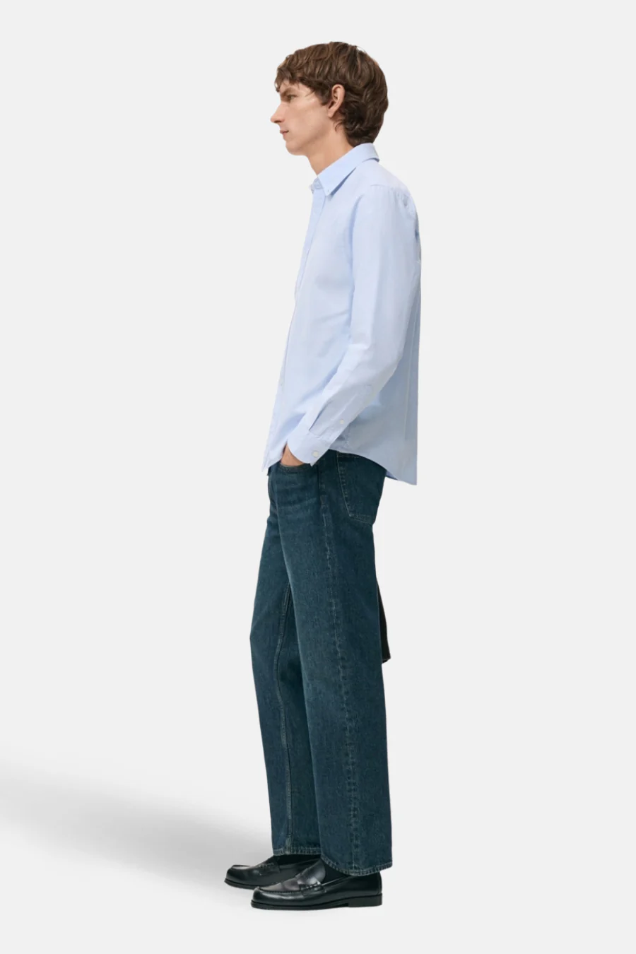 Hemd met lange mouwen - Blauw - Image 6