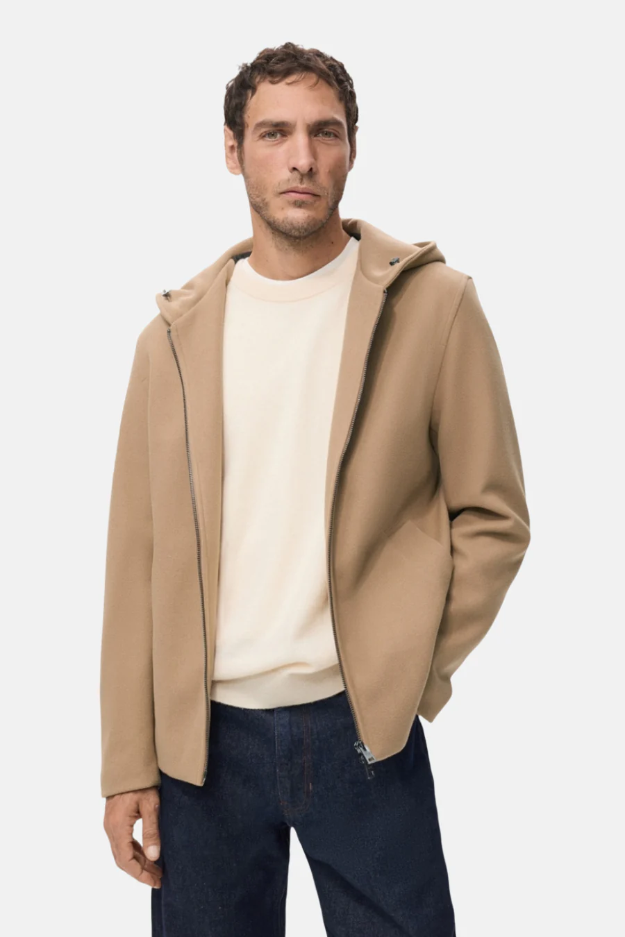 Korte jas - beige