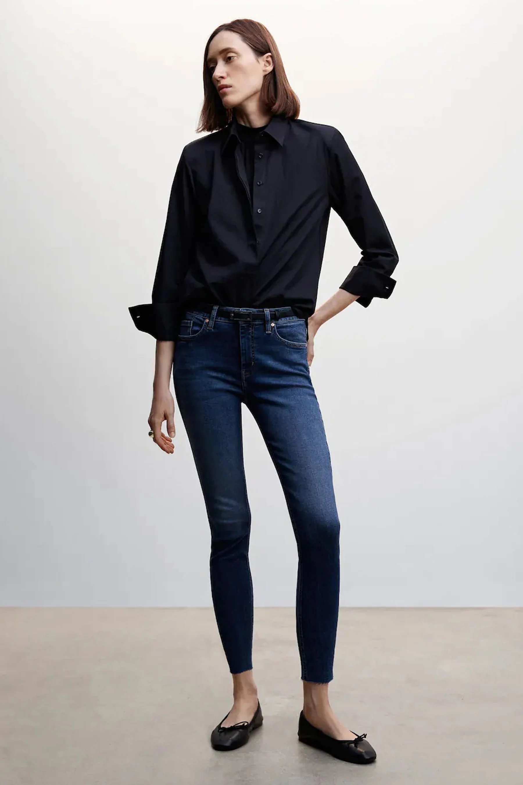 Skinny jeans - mid blue denim - Image 2