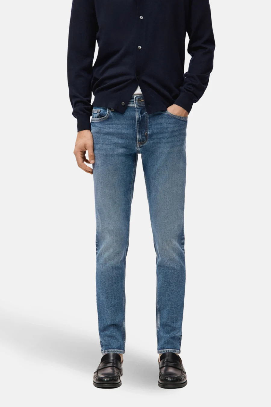 JAN - mid blue denim