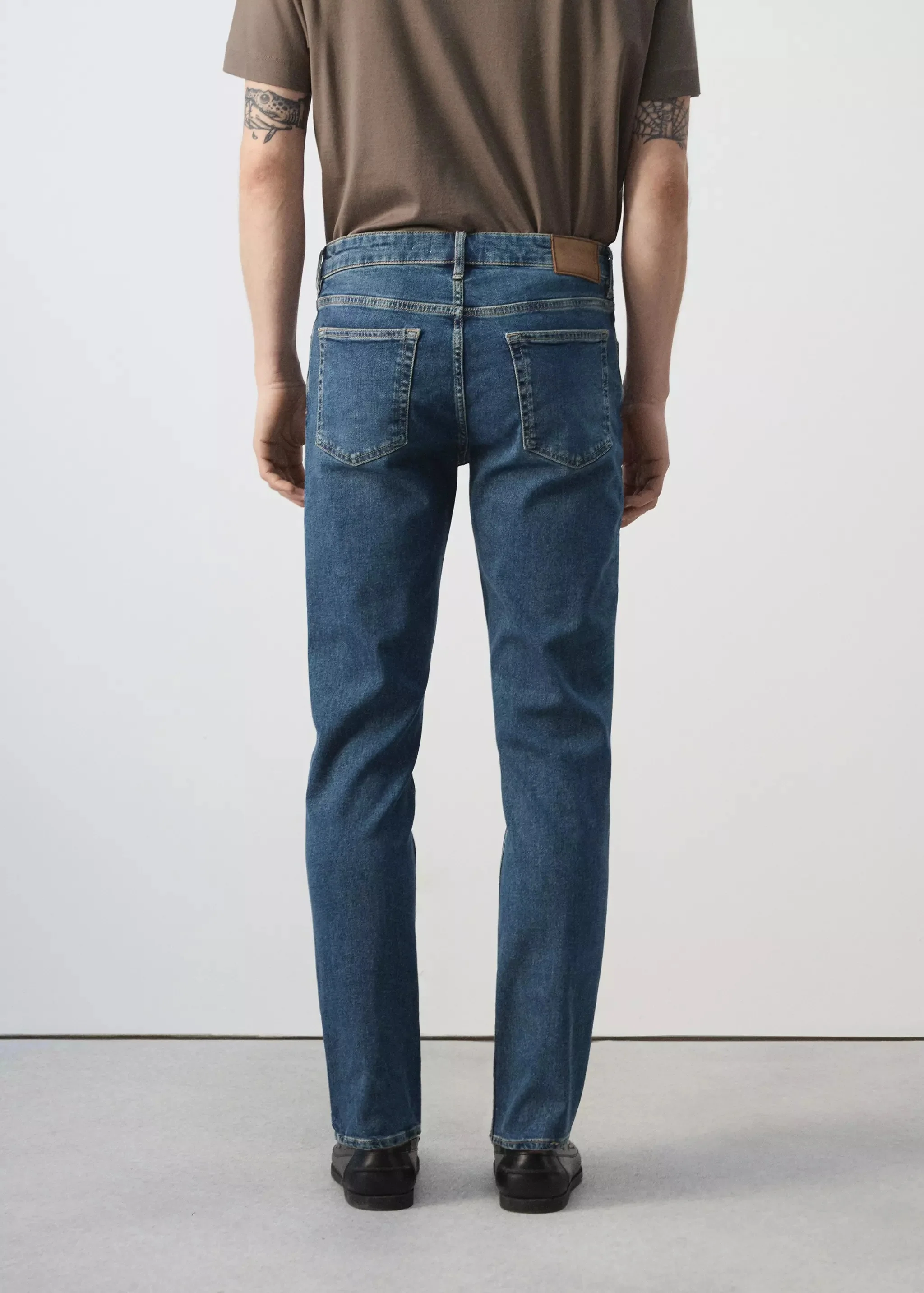 Jeans slim mid blue denim - MANGO - Image 3