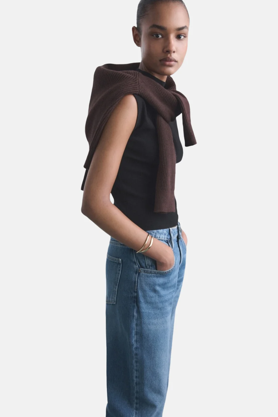 Jeans - mid blue denim - Image 4