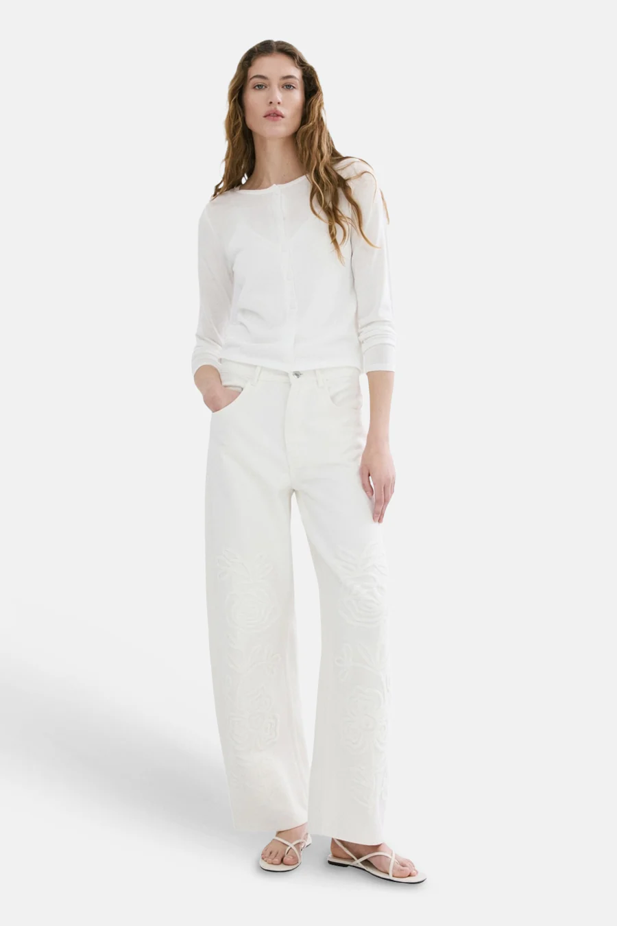 CAMERON - off white denim - Image 3