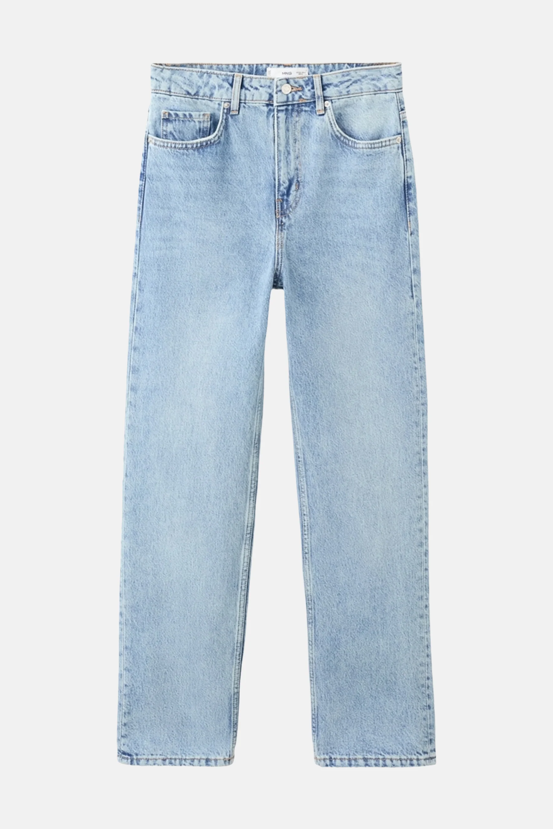 Jeans straight light blue denim - MANGO - Image 5