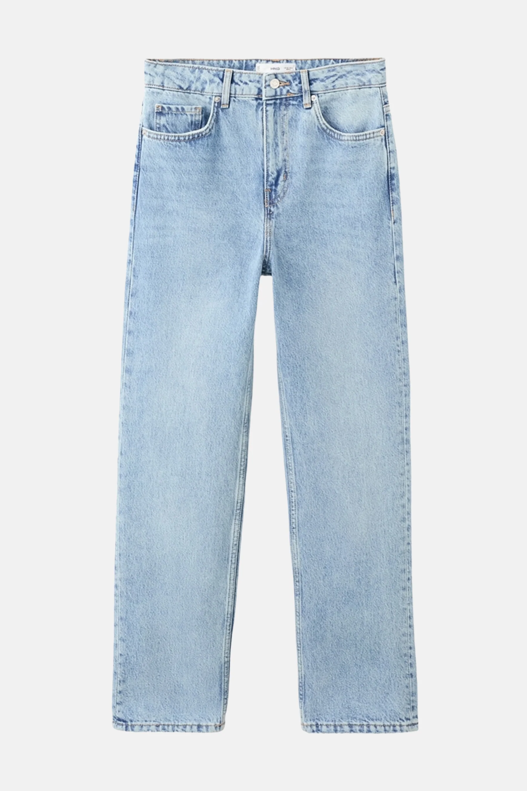 Jeans straight light blue denim - MANGO - Image 6