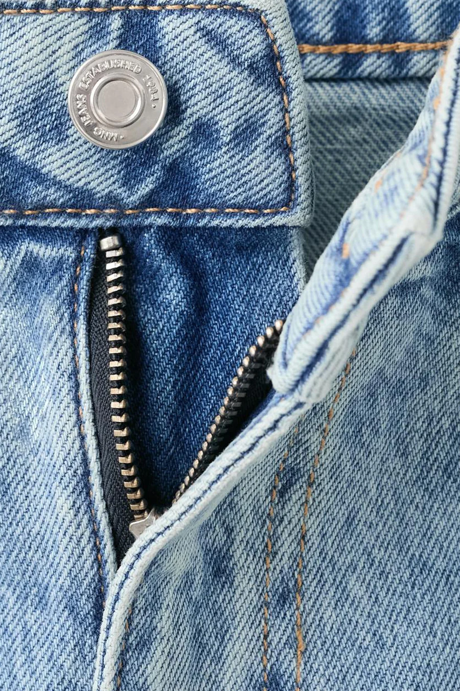 Jeans straight light blue denim - MANGO - Image 7