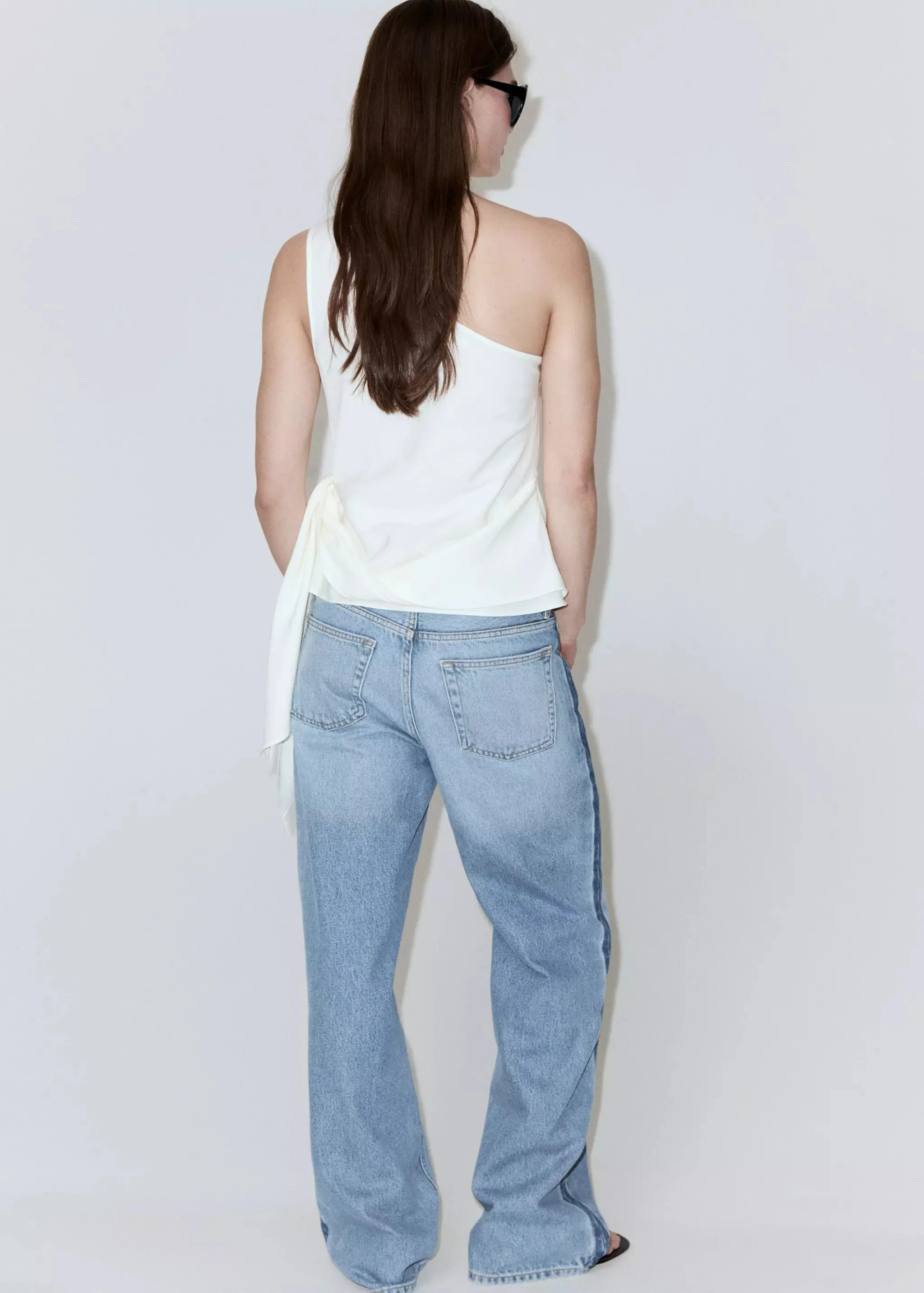 Jeans straight light blue denim - MANGO - Image 3