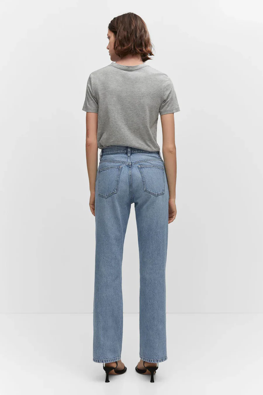 Straight jeans - light blue denim - Image 3