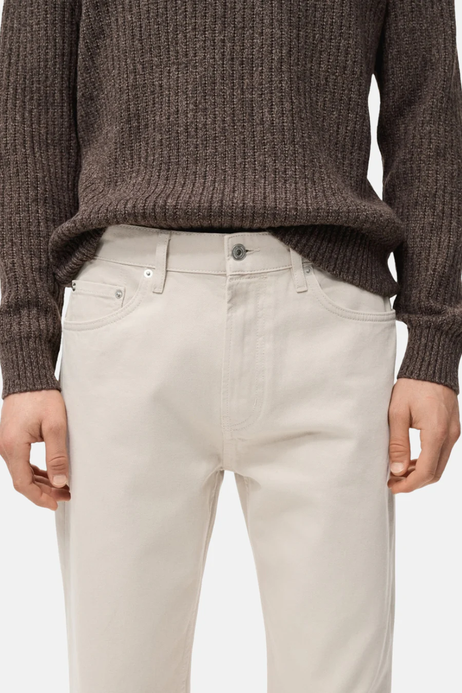 Jeans - off white denim - Image 4