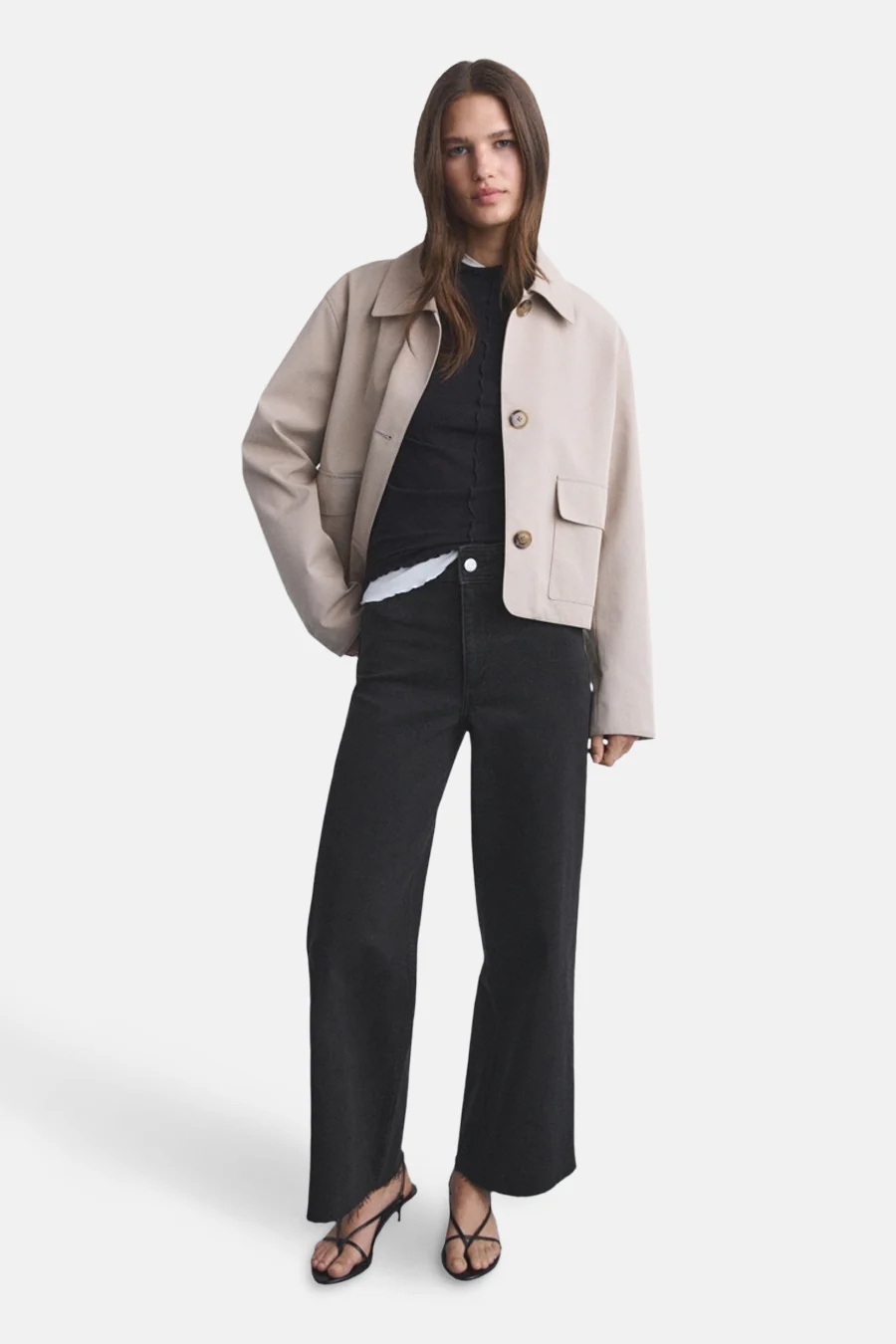 CATHERIN - Black denim - Image 2
