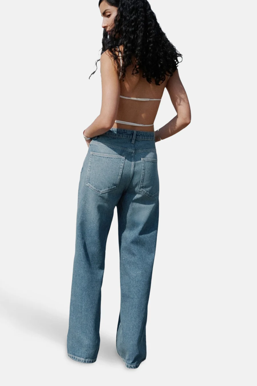 NIKI - mid blue denim - Image 3