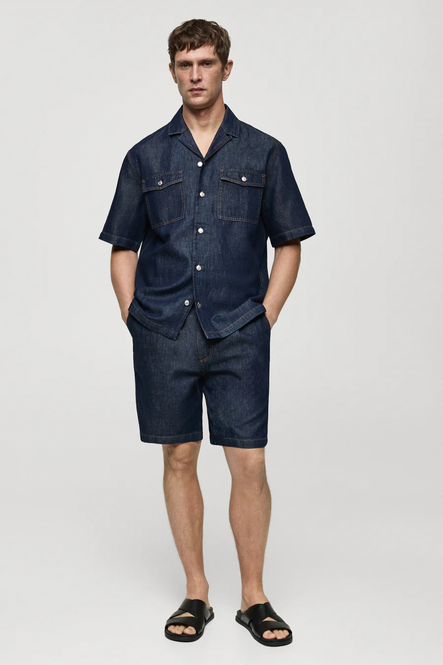 Jeanshemd - mid blue denim - Image 2